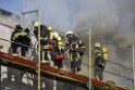 Dachstuhlbrand Koeln Poll Geislarerstr P371